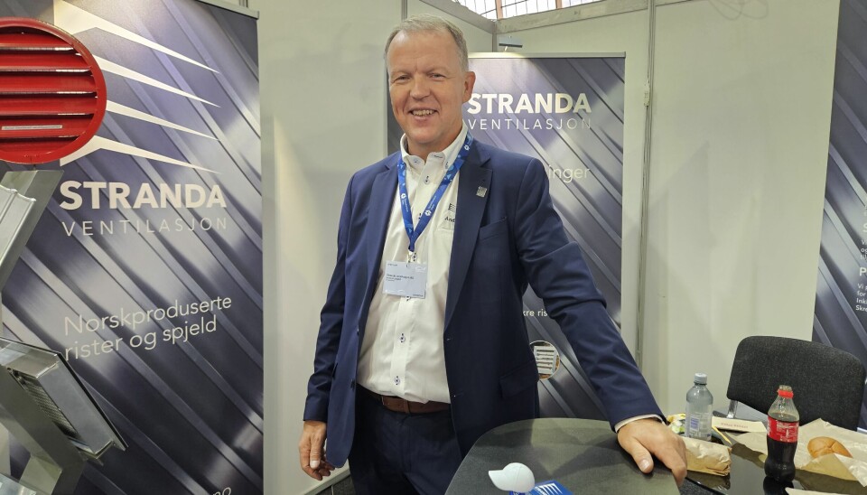 Prosjektleder i Stranda Ventilasjon, Anders Lungård.