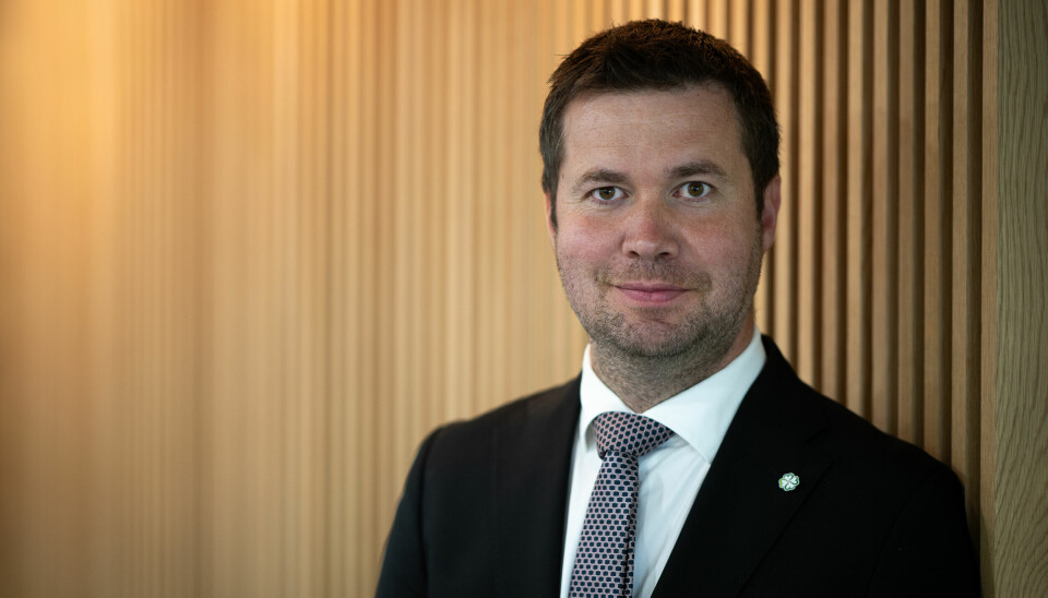 Landbruks- og matminister Geir Pollestad (SP)
