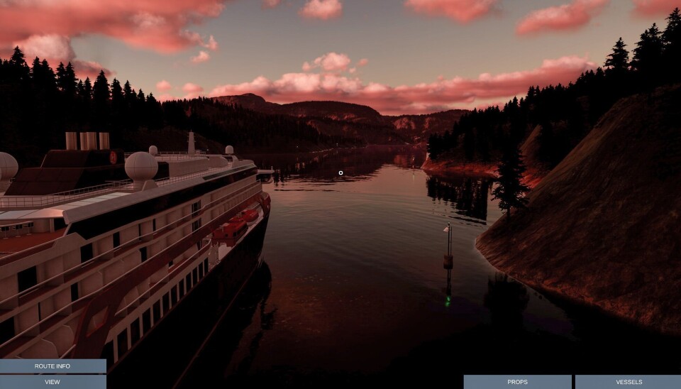 Kystverket har tatt i bruk virtuell simulator til testing og kvalitetssikring av nye sjømerkeplaner.