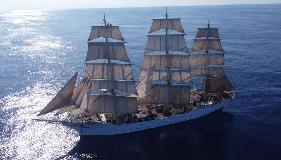 Skoleskipet «Sørlandet».