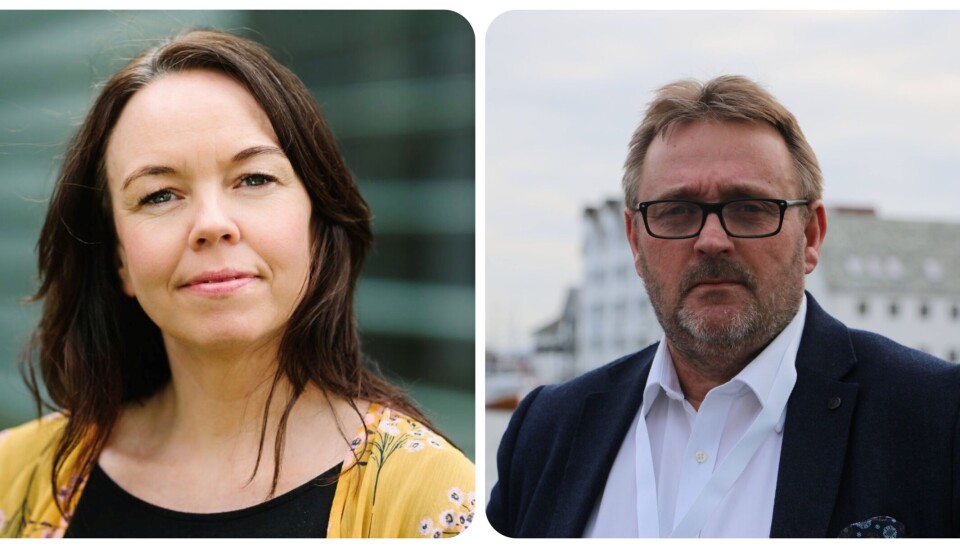 Evelyn Blom-Dahl og Hans Sande