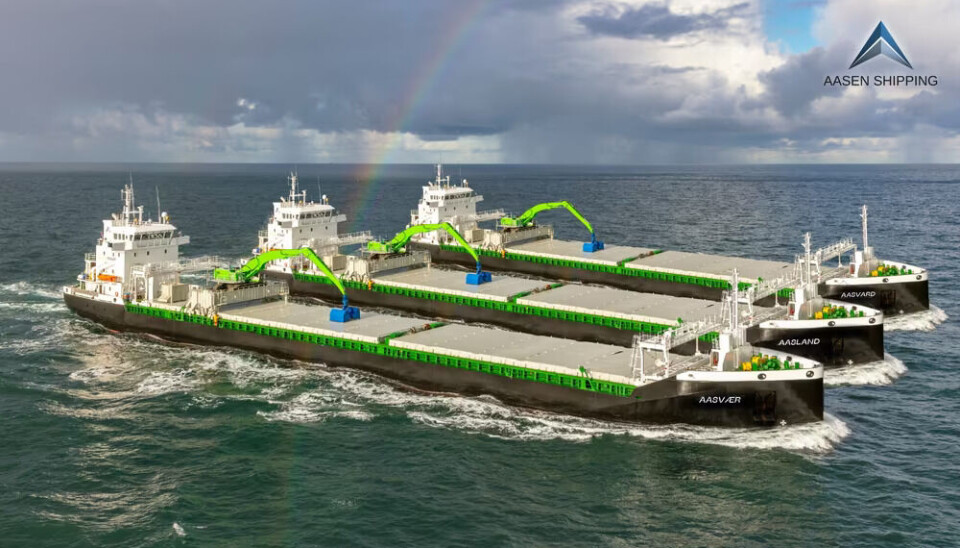 Slik ser rederiet for seg at de nye skipene skal se ut.