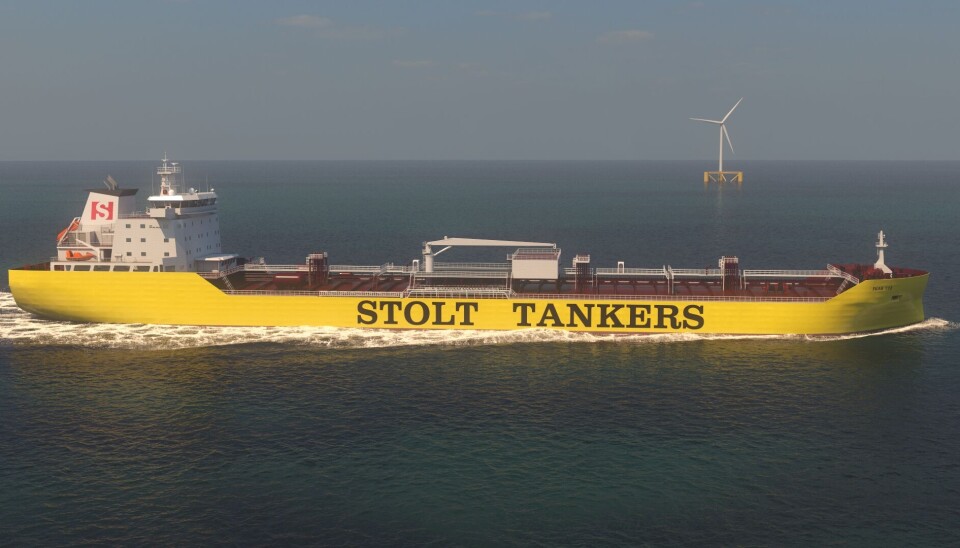 Stolt Tankers har kontrahert seks slike skip.