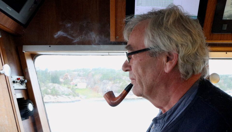 Petter Parmer er eier og kaptein på MF «Gravningen»