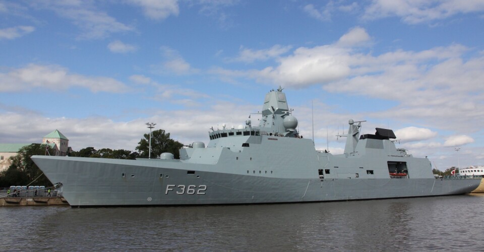 Danmark vil sende fregatt til Rødehavet