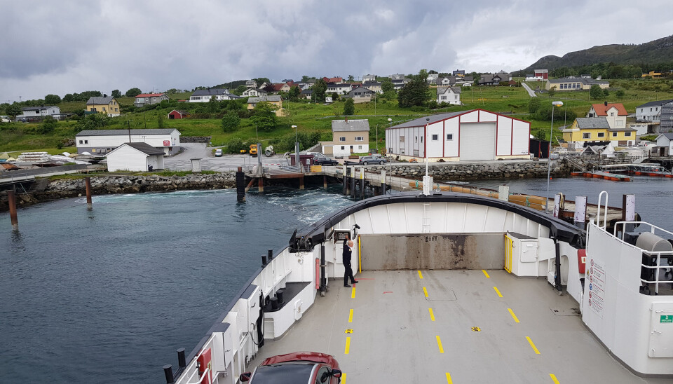 Kvamsøy fergekai.