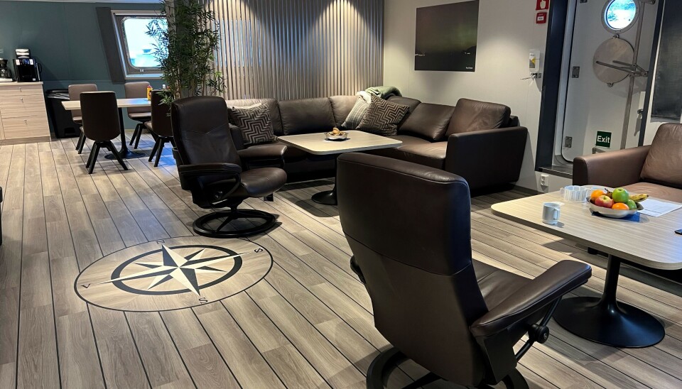 Innredningen er levert av R&M Ship Interior.