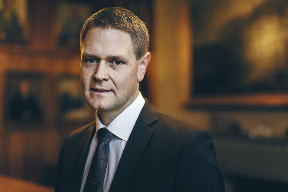 - Regjeringen tar viktige og riktige grep, sier Harald Solberg, administrerende direktør i Rederiforbundet.