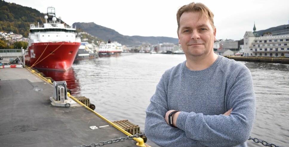 Helge Martin Markussen er redaktør i Skipsrevyen. Foto: Gustav Erik Blaalid