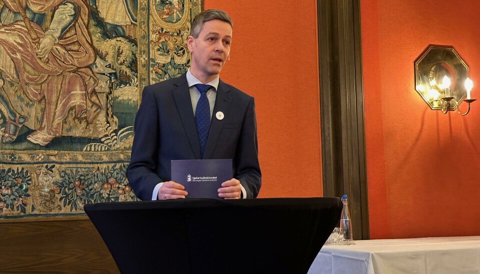 Rundt 140 personer deltok på årets første Flaggfrokost, torsdag 1. februar.