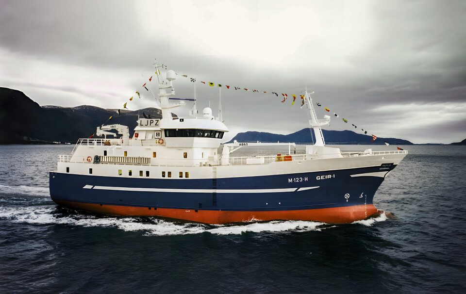 MS «Kambur», tidligere «Geir», ble bygget av Fiskerstrand Verft i 1998.