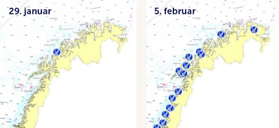 Ingunn herjet med den maritime infrastrukturen