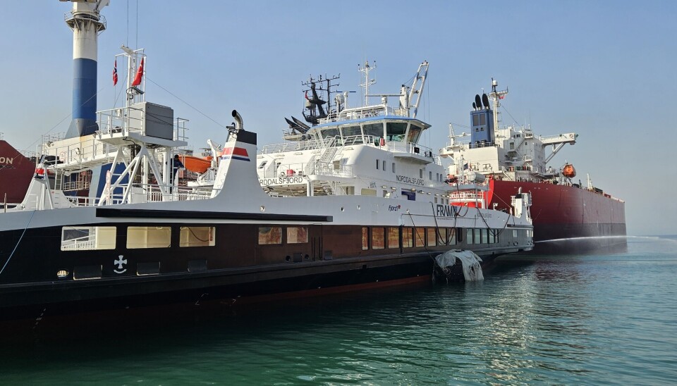 MF «Norddalsfjord» er den niende fergen Tersan leverer til Fjord1.