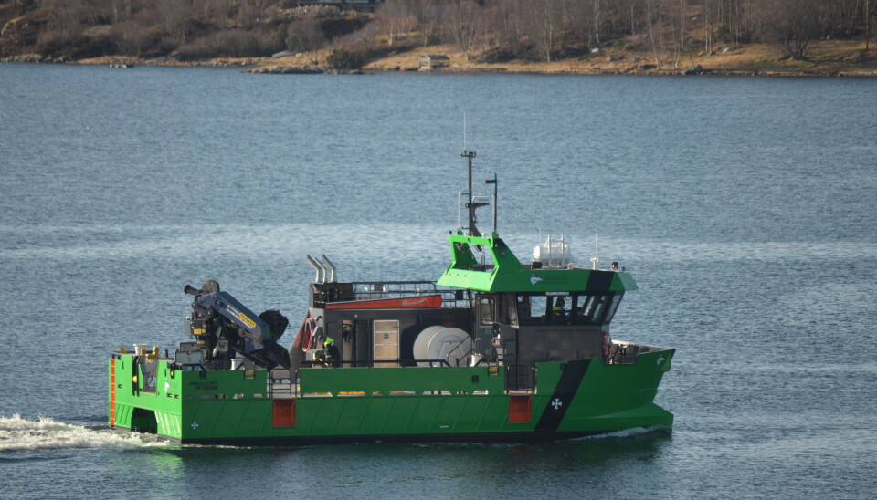 «Wieana H» er levert til Sjurelv Fiskeoppdrett i Tromsø fra Promek.