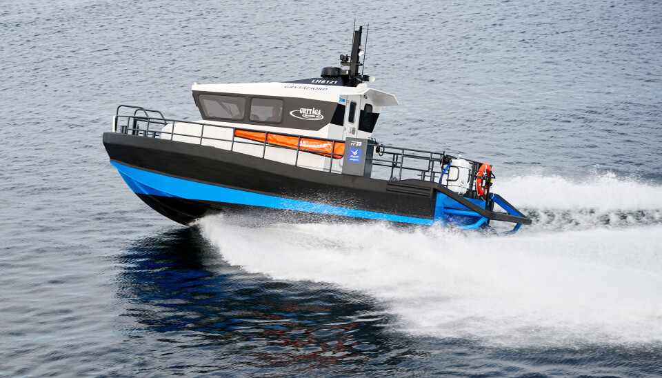 MS «Grytåfjord» er overlevert fra Hukkelberg Boats til Grytåga Settefisk.