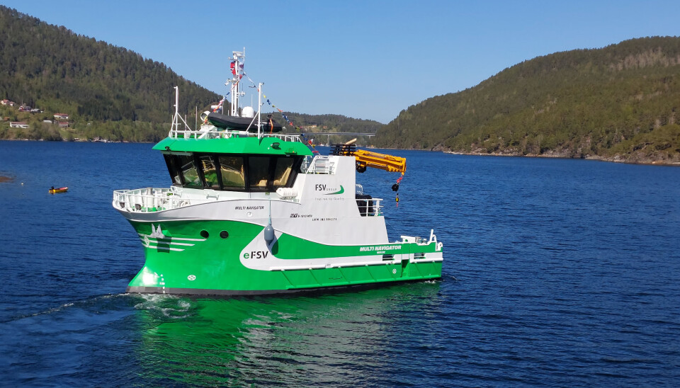 «Multi Navigator» er overlevert fra Sletta Verft til FSV Group.