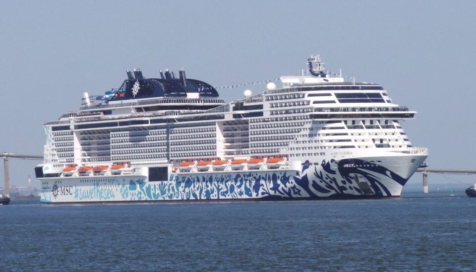 En mann omkom etter å ha falt over bord fra MSC «Euribia».