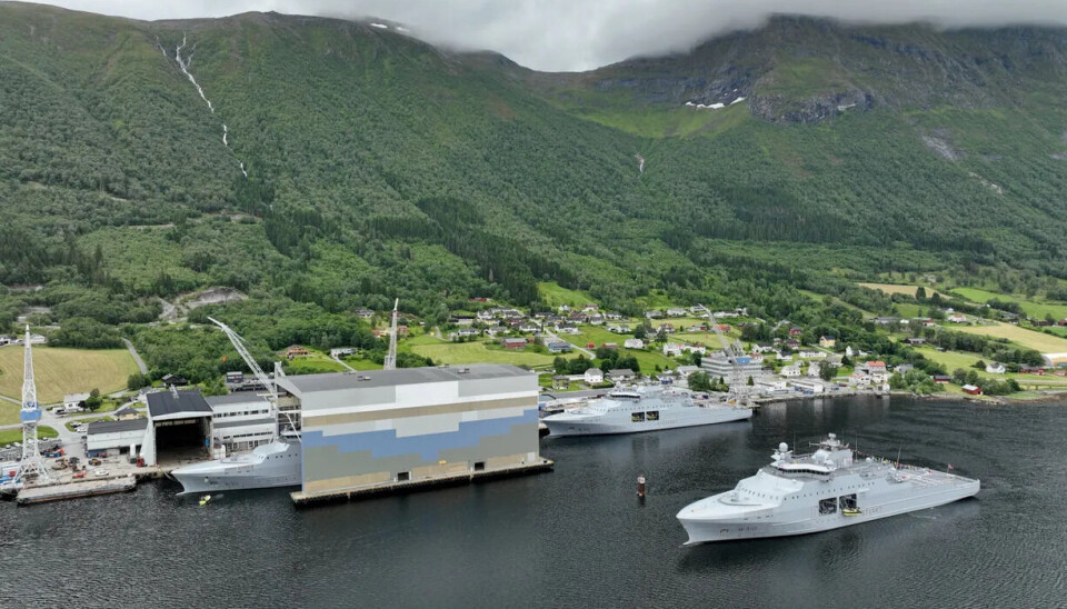 Til sammen har de tre fartøyene en totalkostnad på 8 milliarder kroner, og er en stor og viktig maritim anskaffelse.