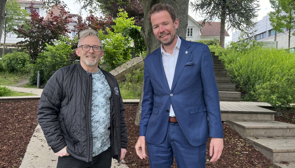 Kjetil Jacobsen og Knut Vassbotn.