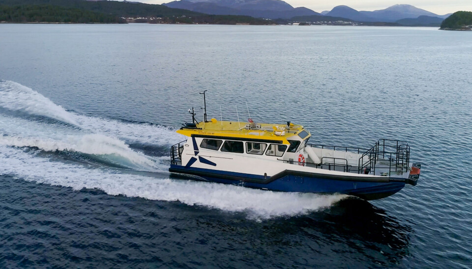 «Windrunner» er det andre av seks like fartøy som skal leveres til IWS Fleet.
