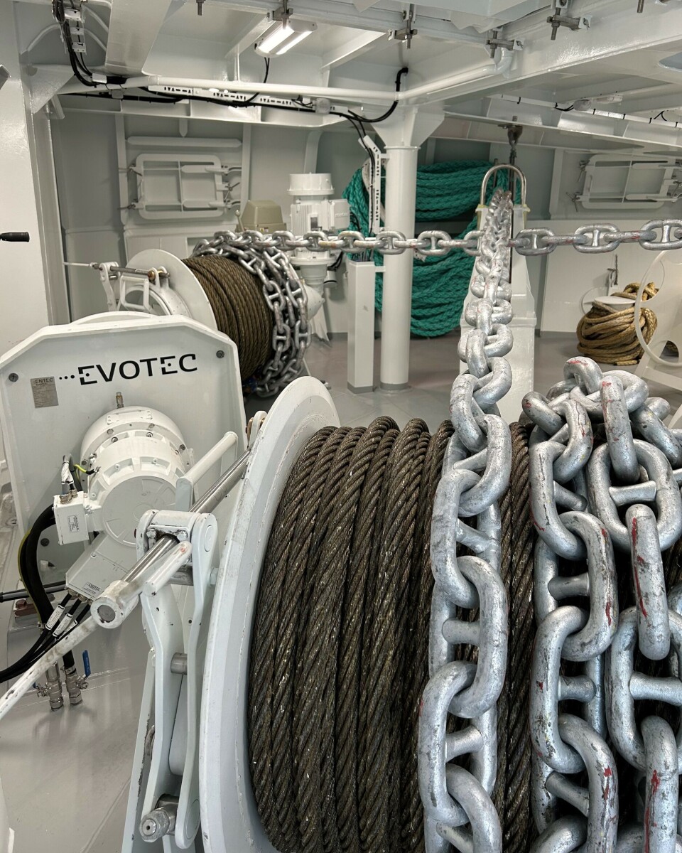 Evotec har levert en omfattende pakke til det nye fartøyet.