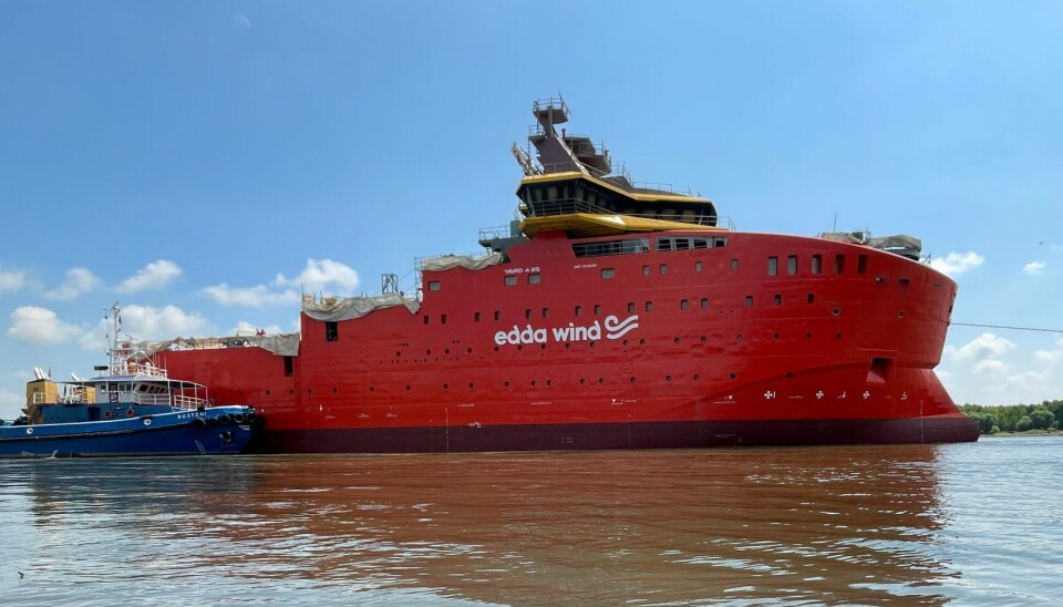 Sjøsette nytt fartøy