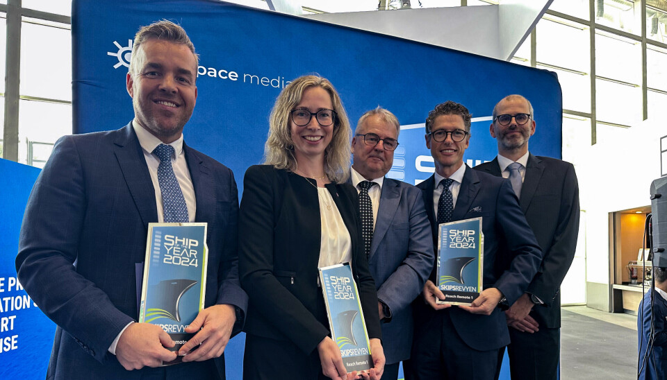 Inge Grutle, Marte Sand, Atle Gaasø, Geir Sæther and Erik Leenders.