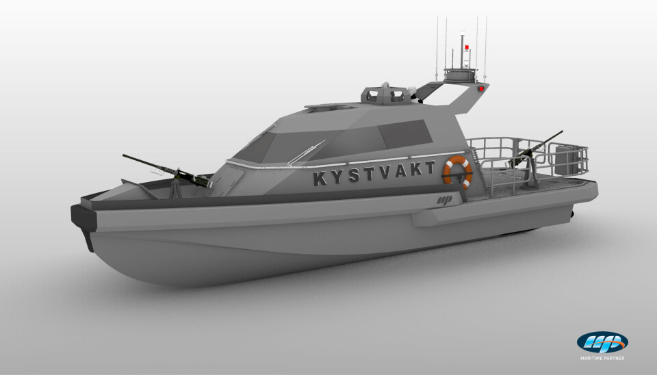 Fem slike båter skal Maritime Partner levere til Kystvakten.