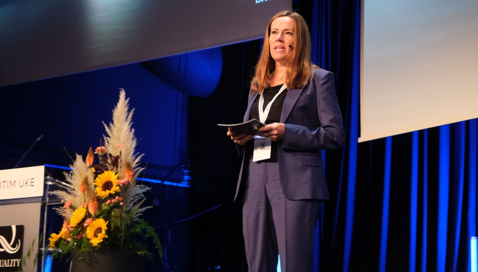 Fiskeri- og havminister Marianne Sivertsen Næss under Haugesundkonferansen.