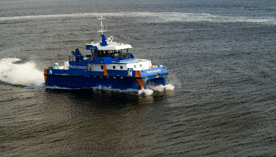 «Multicat» er overlevert fra GOT Marine til Multiconsult.