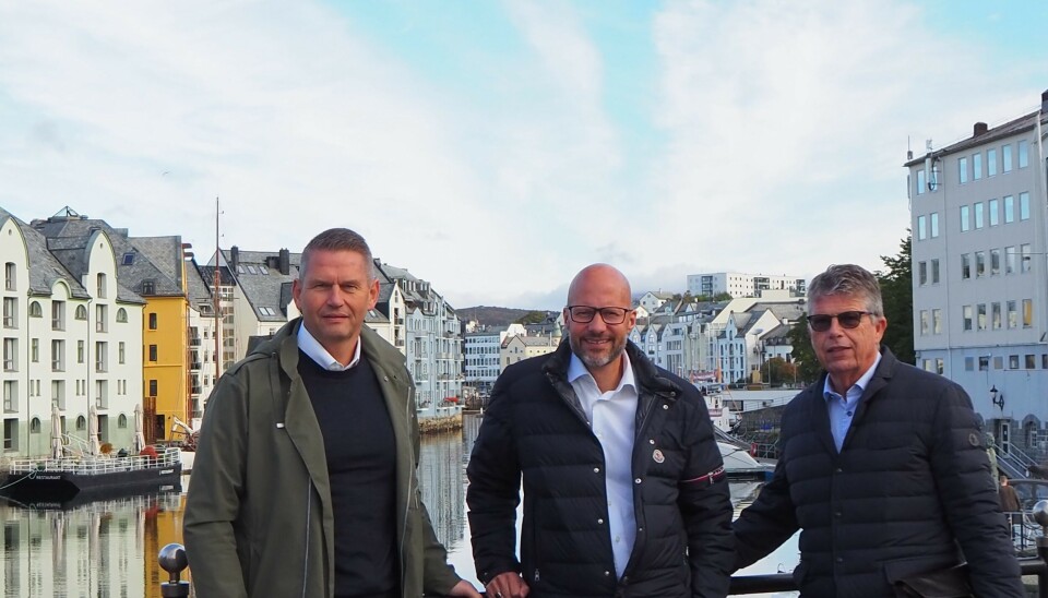 f.v. Peder Stette, Christian Pritchard, Leif Arne Langøy