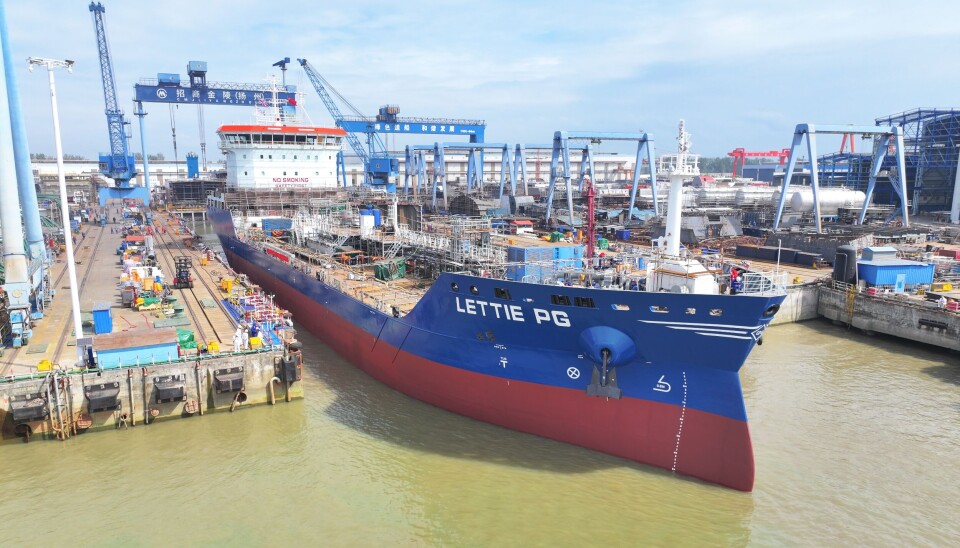 De tre nybyggene på 10.600 dødvekttonn, alle med en lignende framdriftspakke fra Wärtsilä, er de nyeste i PGTs program for flåtefornyelsesprogram. Det første skipet, avbildet her, forventes å være i drift i første halvår av 2025.