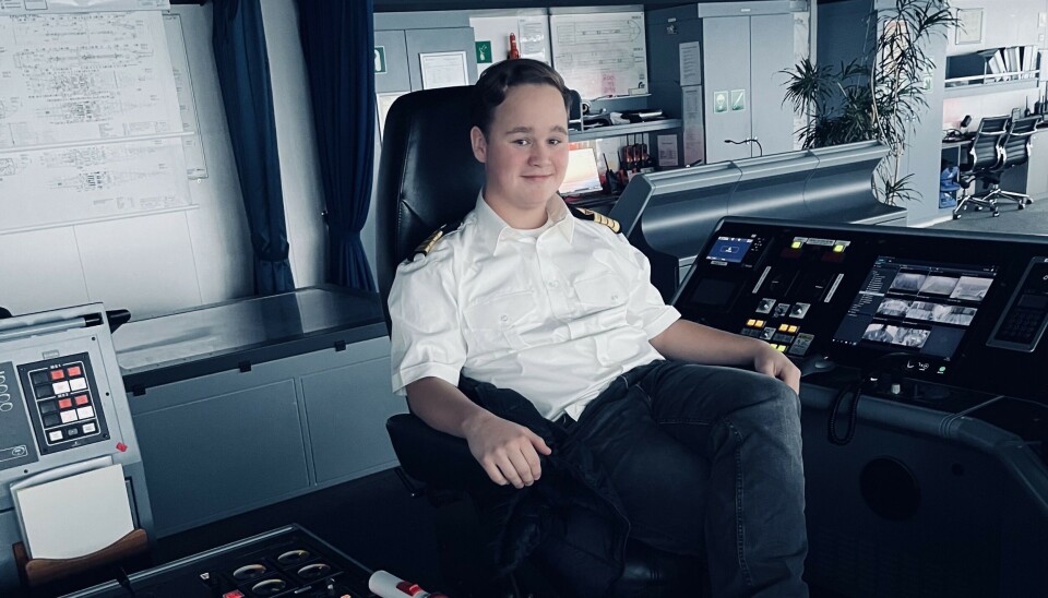 Aleksander Ommundsen Risdals store interesse for «Superspeed 1» førte til at han fikk lov til å prøve seg som kaptein.