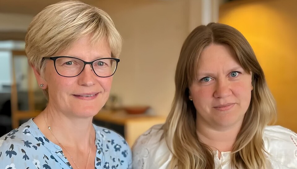 Forskningsleder Ingun Marie Holmen og seniorforsker Trine Thorvaldsen.