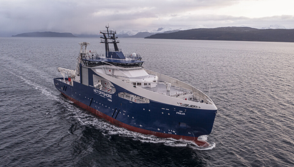 Kabelleggeren «Freja» er overlevert til NCT Offshore.