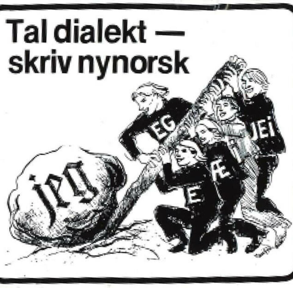 – Det er ikkje nynorsk som redder norsk verftsindustri