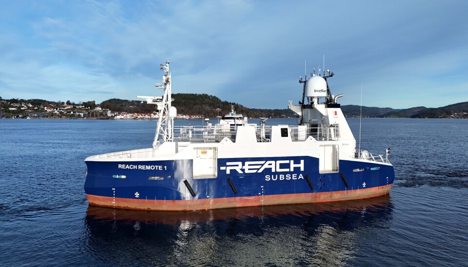 «Reach Remote 1» er overlevert.