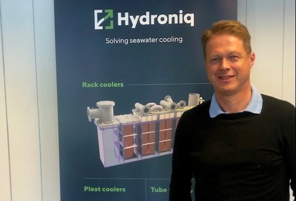 Magnar Kvalheim, salgsjef i Hydroniq Coolers.