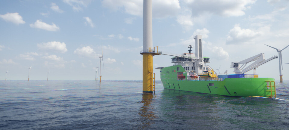 Verdens første helelektriske offshorefartøy lanseres