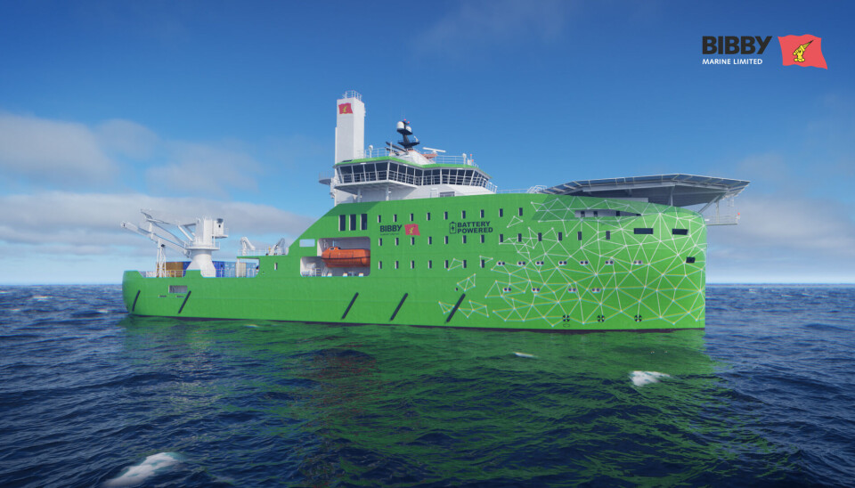 Corvus Energy skal levere en batteripakke på nesten 25 MWh til verdens første helelektriske offshorefartøy.