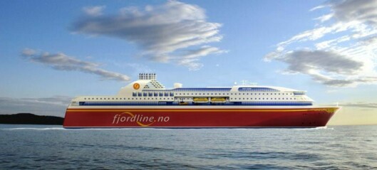 Fjord Line bygger to nye cruiseferger ved Bergen Group Fosen