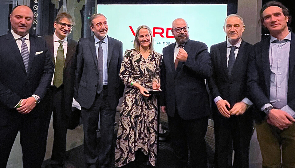 VARD mottok onsdag 'Italia Brilliante'-prisen.