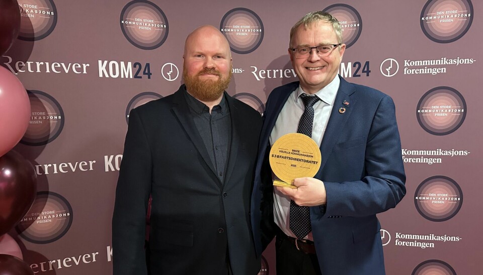 Fra venstre: Erlend Bjelland og Dag Inge Aarhus.