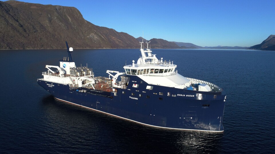 'Ronja Ocean' er av Rolls Rpyce NVC 387-design. Foto: uavpic.com