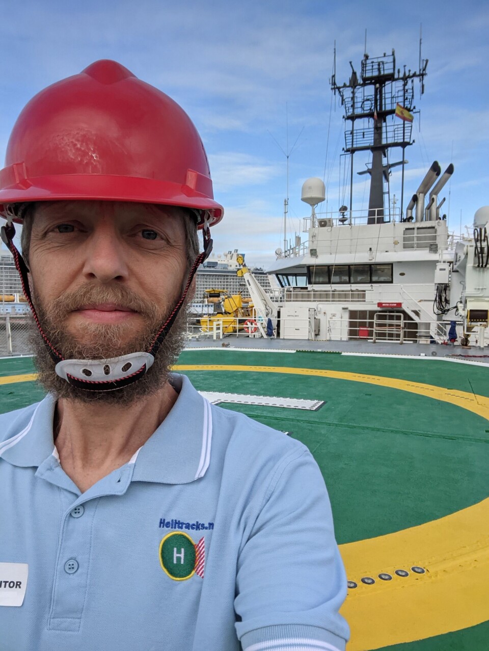 Finn Thirud er daglig leder i Helitracks.