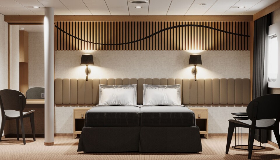 Flere av lugarene skal få et ansiktsløft.