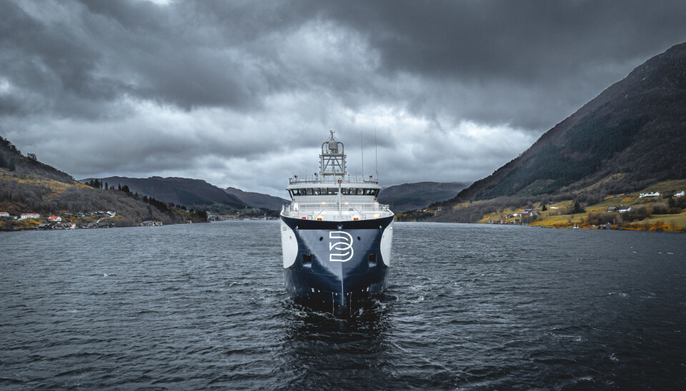 «Ecofive» er overlevert fra Westcon Yards Ølen til Bluewild.
