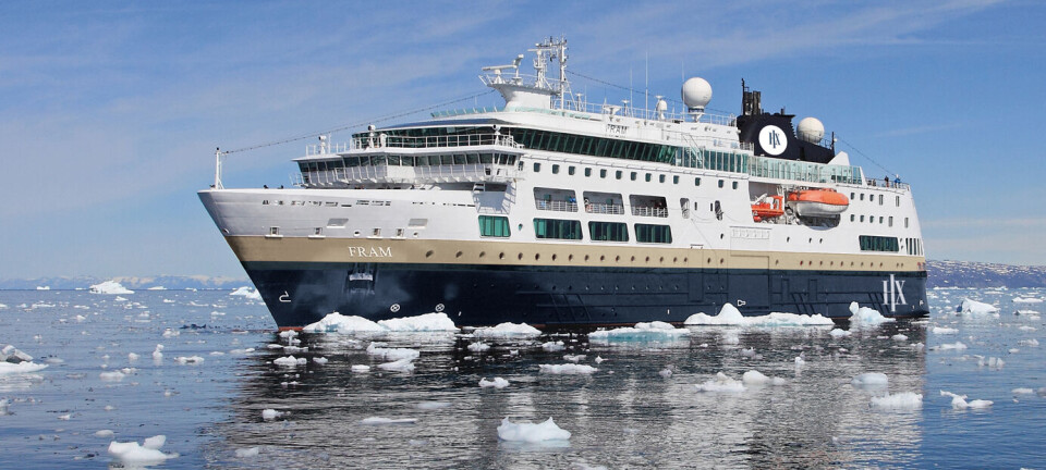 Fjerner rødt og svart fra flåten