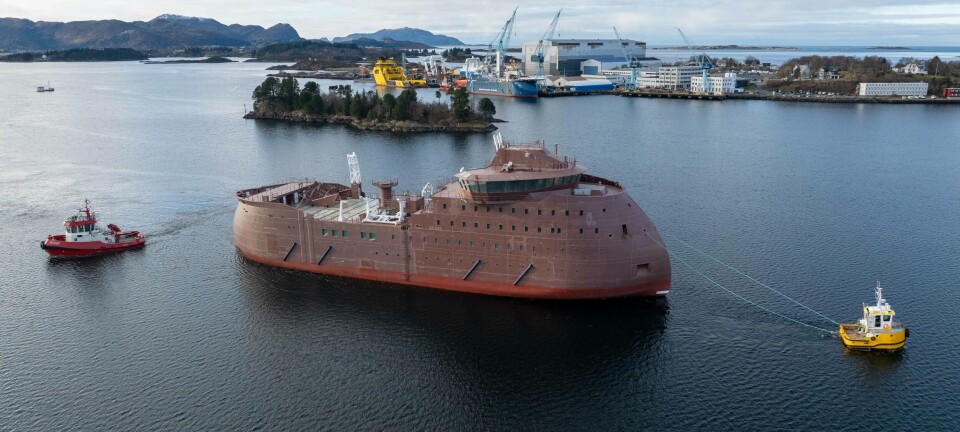 Bygginga av vindskip nummer to for BS Offshore i gang ved Ulstein Verft