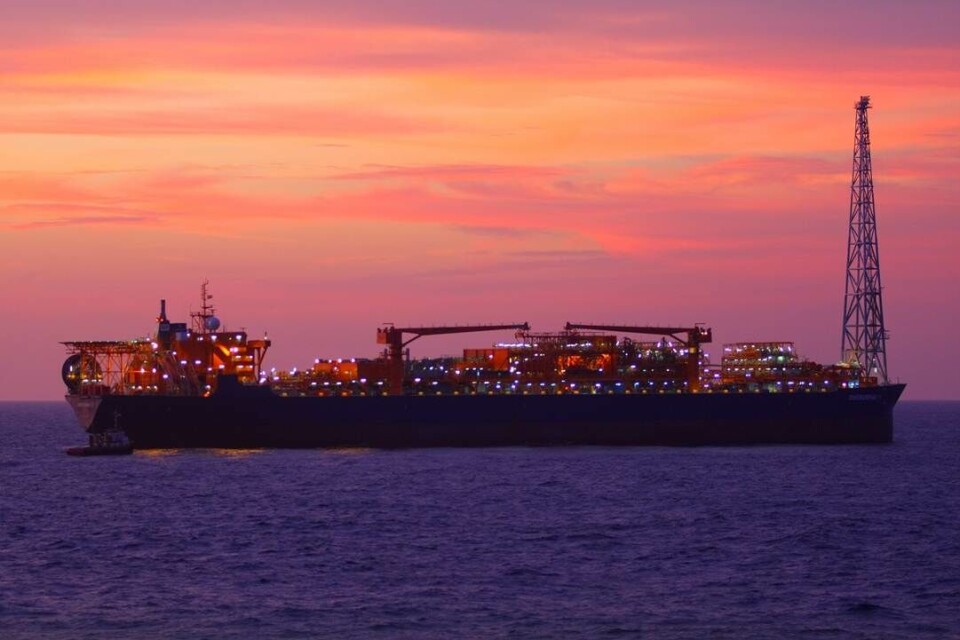 FPSO 'Dhirubhai 1'.